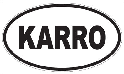 KARRO - Oval Magnet