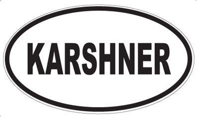 KARSHNER - Oval Magnet