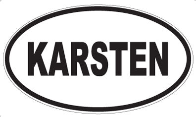 KARSTEN - Oval Magnet