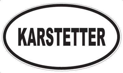 KARSTETTER - Oval Magnet
