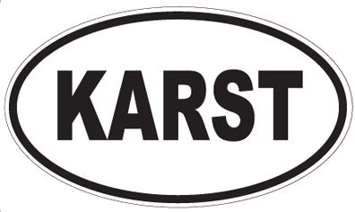 KARST - Oval Magnet