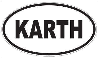 KARTH - Oval Magnet