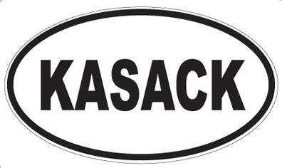 KASACK - Oval Magnet