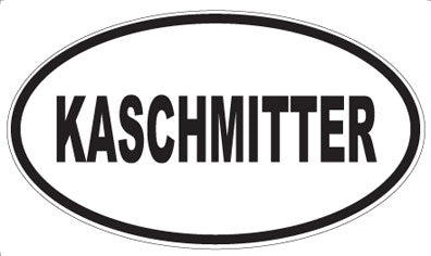 KASCHMITTER - Oval Magnet