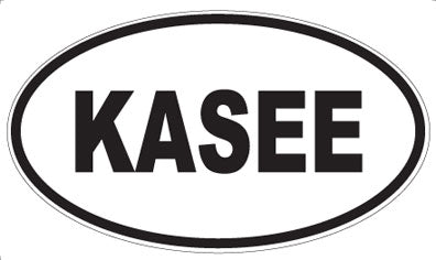 KASEE - Oval Sticker