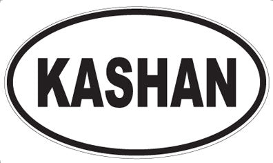 KASHAN - Oval Sticker