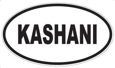 KASHANI - Oval Sticker