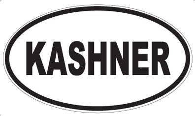 KASHNER - Oval Sticker