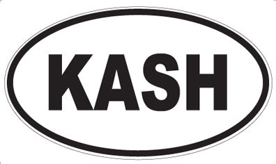 KASH - Oval Magnet