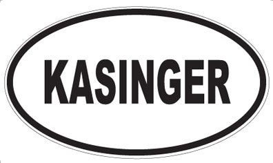 KASINGER - Oval Magnet