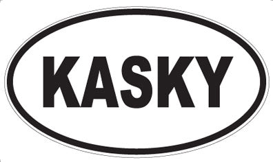 KASKY - Oval Magnet
