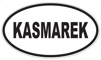 KASMAREK - Oval Magnet