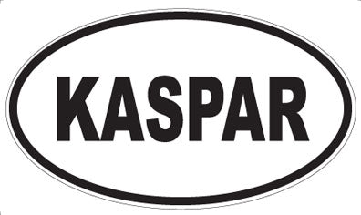 KASPAR - Oval Magnet
