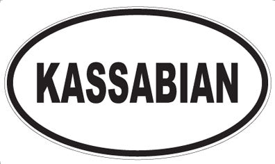 KASSABIAN - Oval Magnet