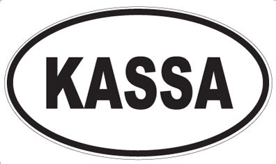 KASSA - Oval Magnet