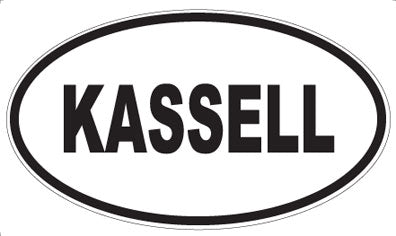 KASSELL - Oval Sticker
