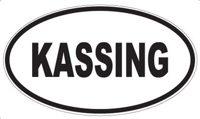 KASSING - Oval Magnet