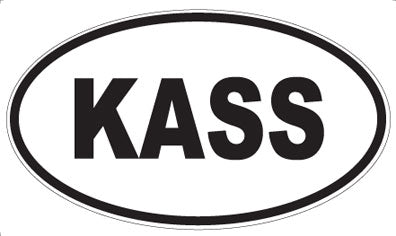 KASS - Oval Magnet