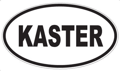 KASTER - Oval Magnet