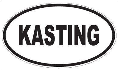 KASTING - Oval Sticker