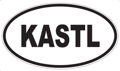 KASTL - Oval Sticker