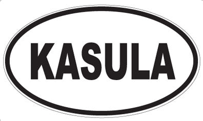 KASULA - Oval Sticker