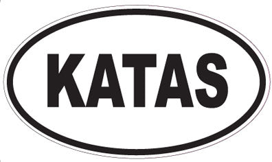 KATAS - Oval Magnet