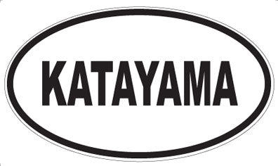 KATAYAMA - Oval Sticker
