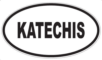 KATECHIS - Oval Magnet
