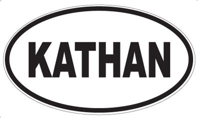 KATHAN - Oval Magnet