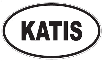 KATIS - Oval Magnet