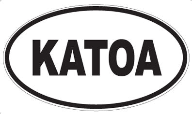 KATOA - Oval Sticker