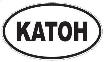 KATOH - Oval Sticker