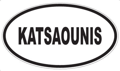 KATSAOUNIS - Oval Magnet