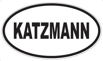 KATZMANN - Oval Magnet