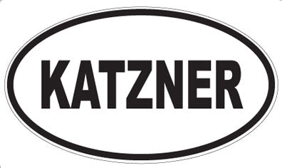 KATZNER - Oval Magnet