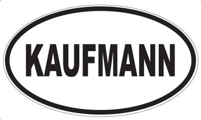 KAUFMANN - Oval Magnet