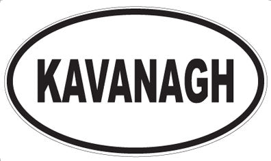 KAVANAGH - Oval Magnet