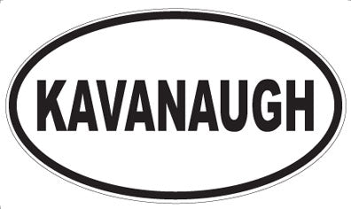 KAVANAUGH - Oval Magnet