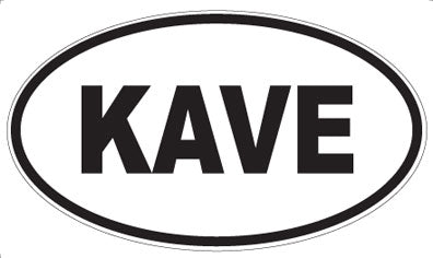 KAVE - Oval Magnet