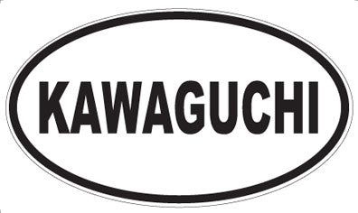 KAWAGUCHI - Oval Magnet