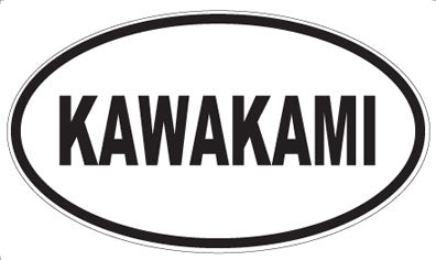 KAWAKAMI - Oval Sticker