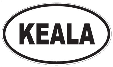 KEALA - Oval Sticker