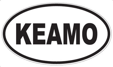 KEAMO - Oval Sticker