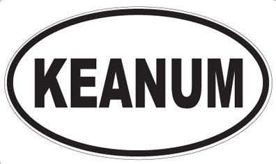KEANUM - Oval Magnet