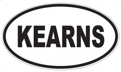 KEARNS - Oval Sticker