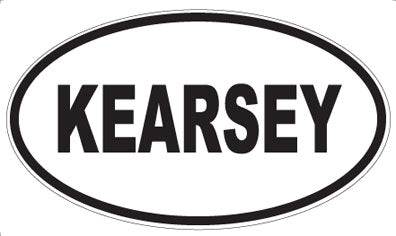 KEARSEY - Oval Magnet