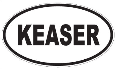 KEASER - Oval Magnet