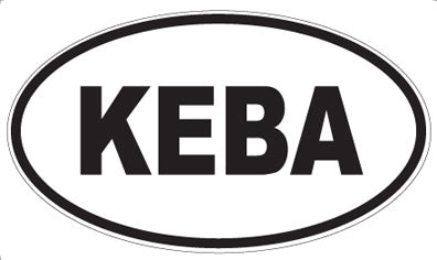 KEBA - Oval Sticker