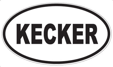 KECKER - Oval Magnet